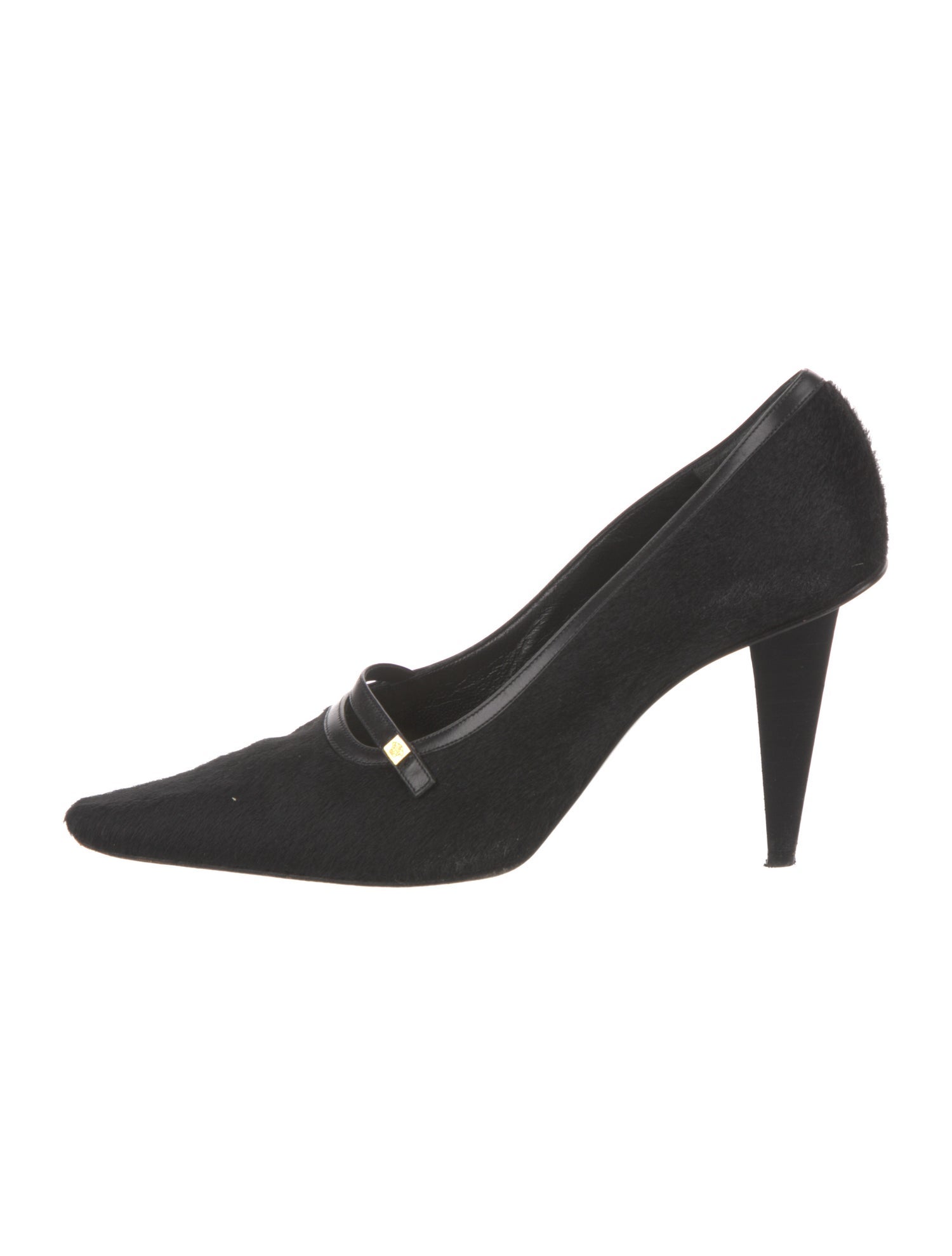 Gianni Versace Ponyhair Pumps