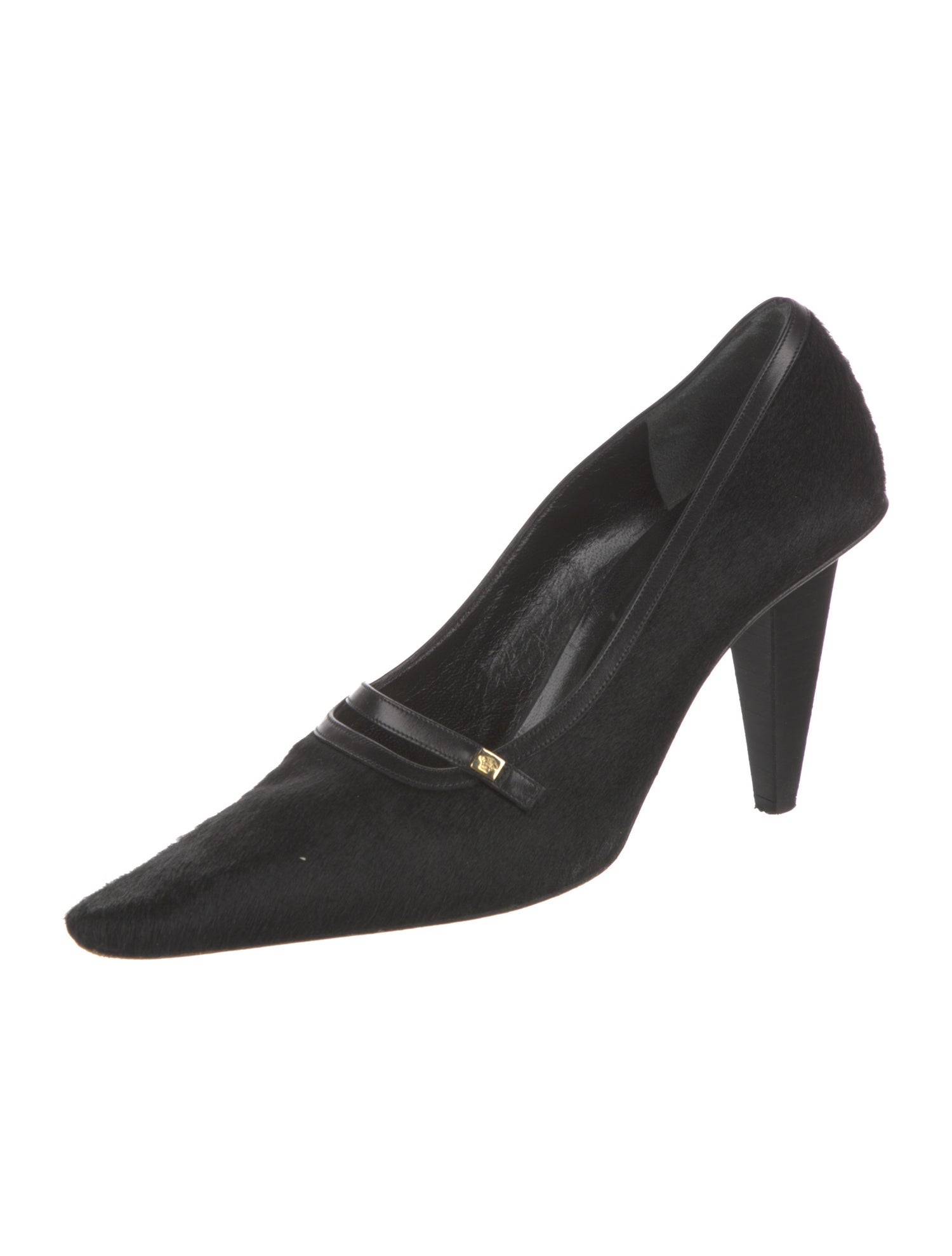 Gianni Versace Ponyhair Pumps