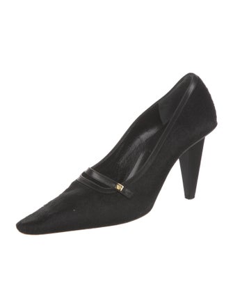 Gianni Versace Ponyhair Pumps
