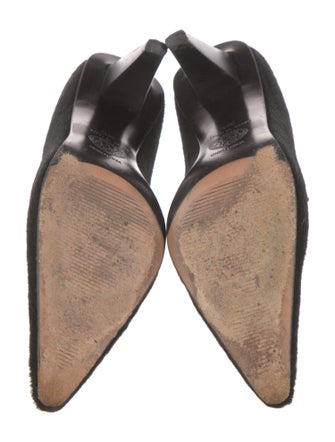 Gianni Versace Ponyhair Pumps