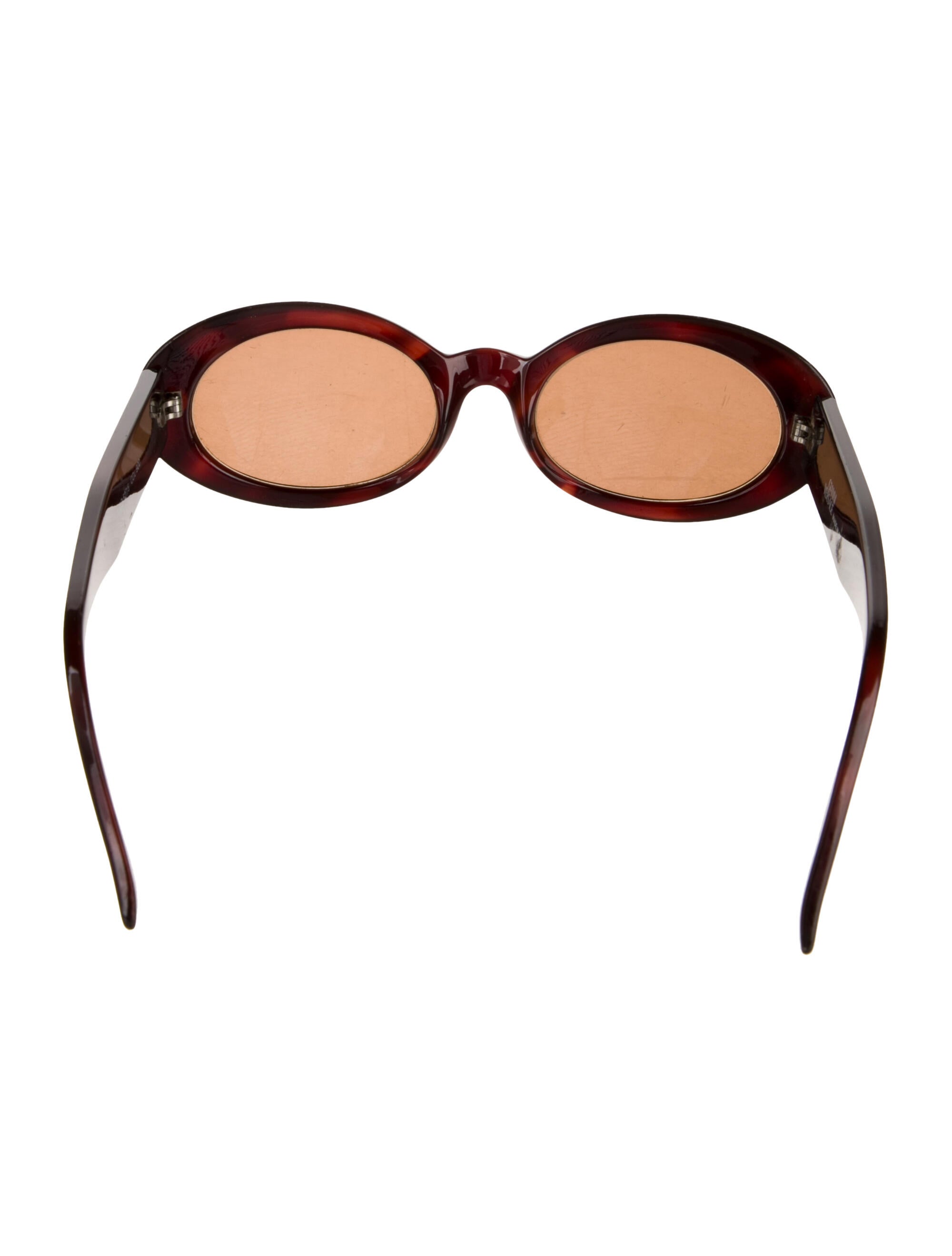 Gianni Versace Round Tinted Sunglasses