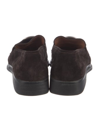 Gianni Versace Suede Loafers