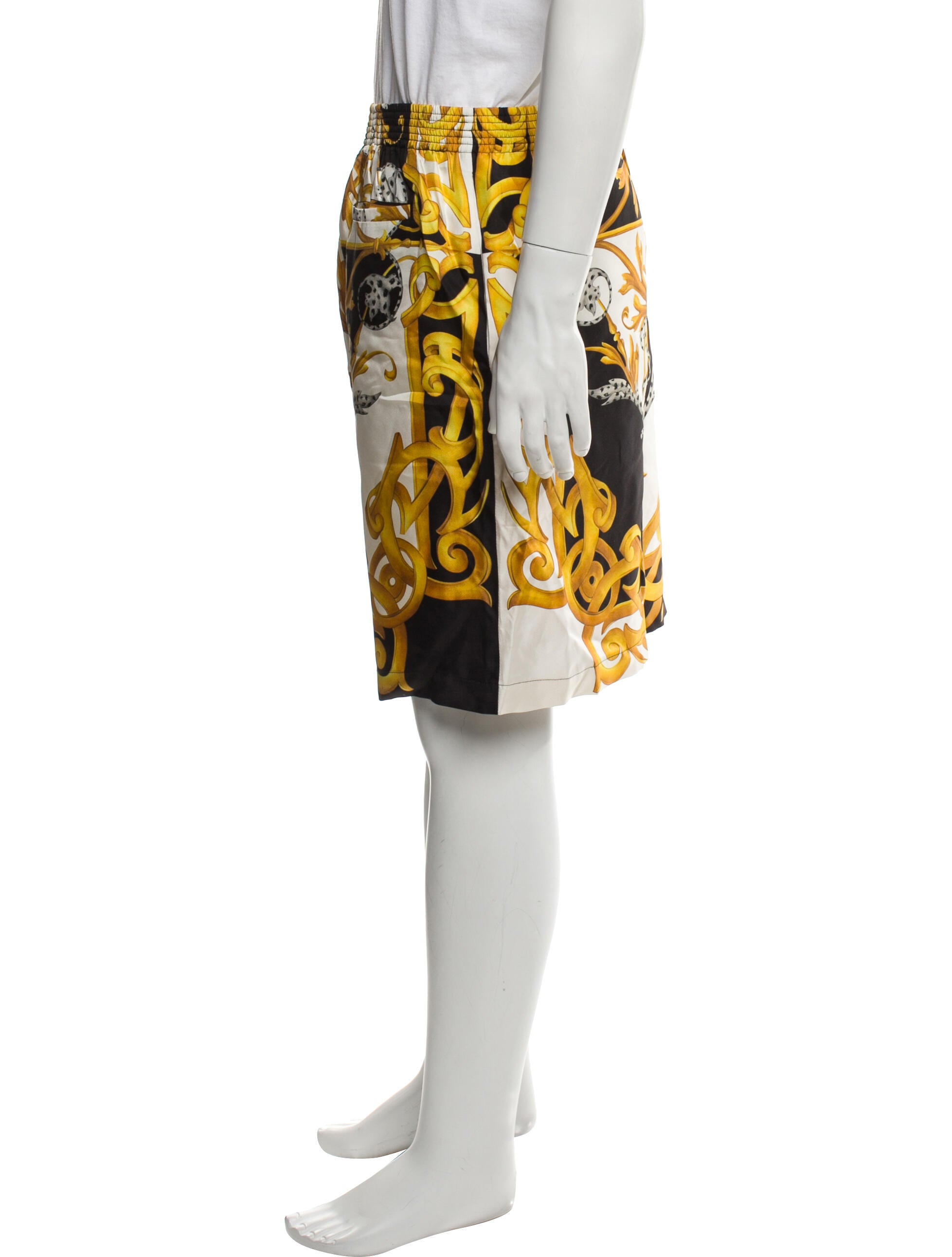 Versace Silk Shorts