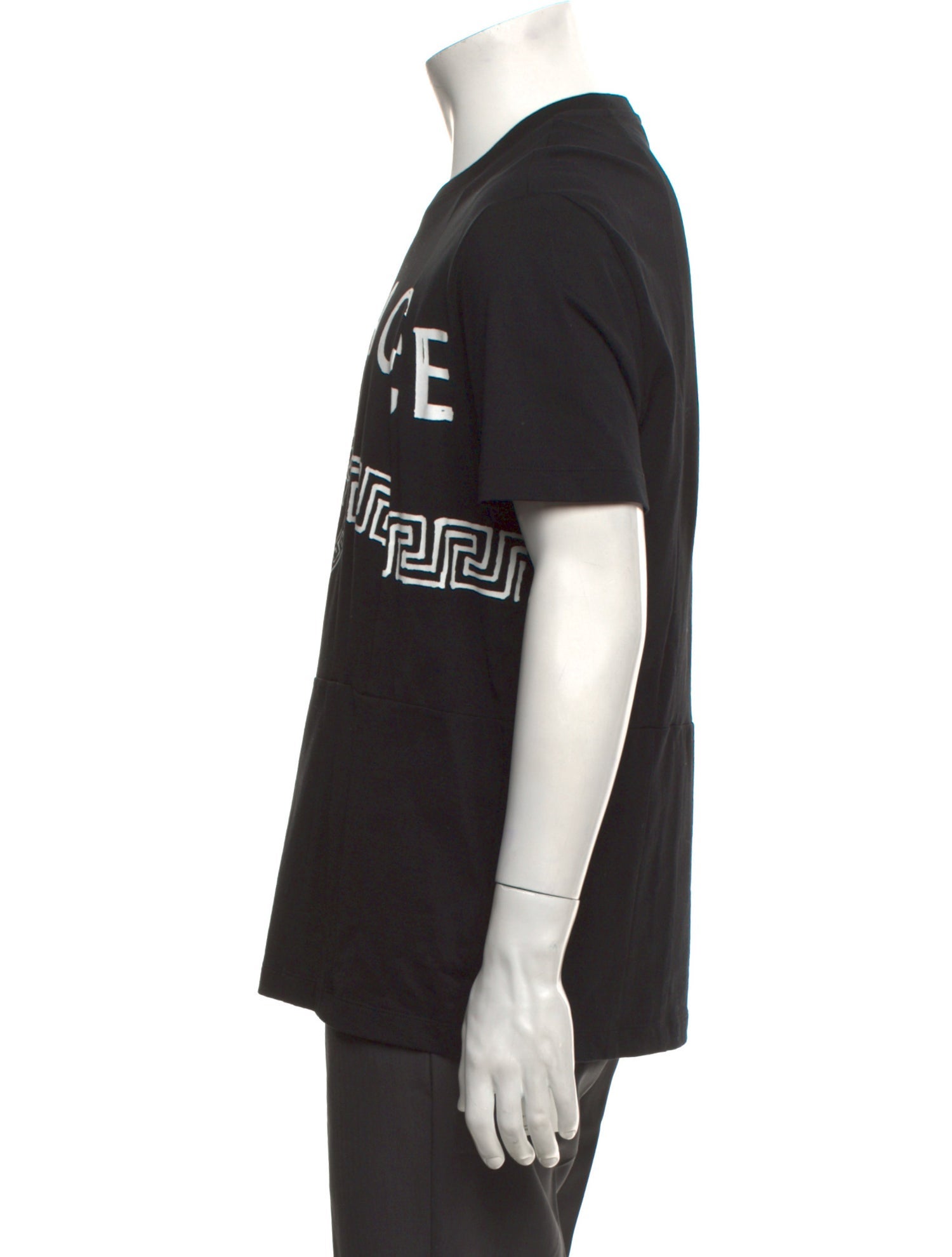 Versace Graphic Print Crew Neck T-Shirt