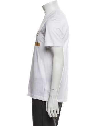 Versace Graphic Print Crew Neck T-Shirt