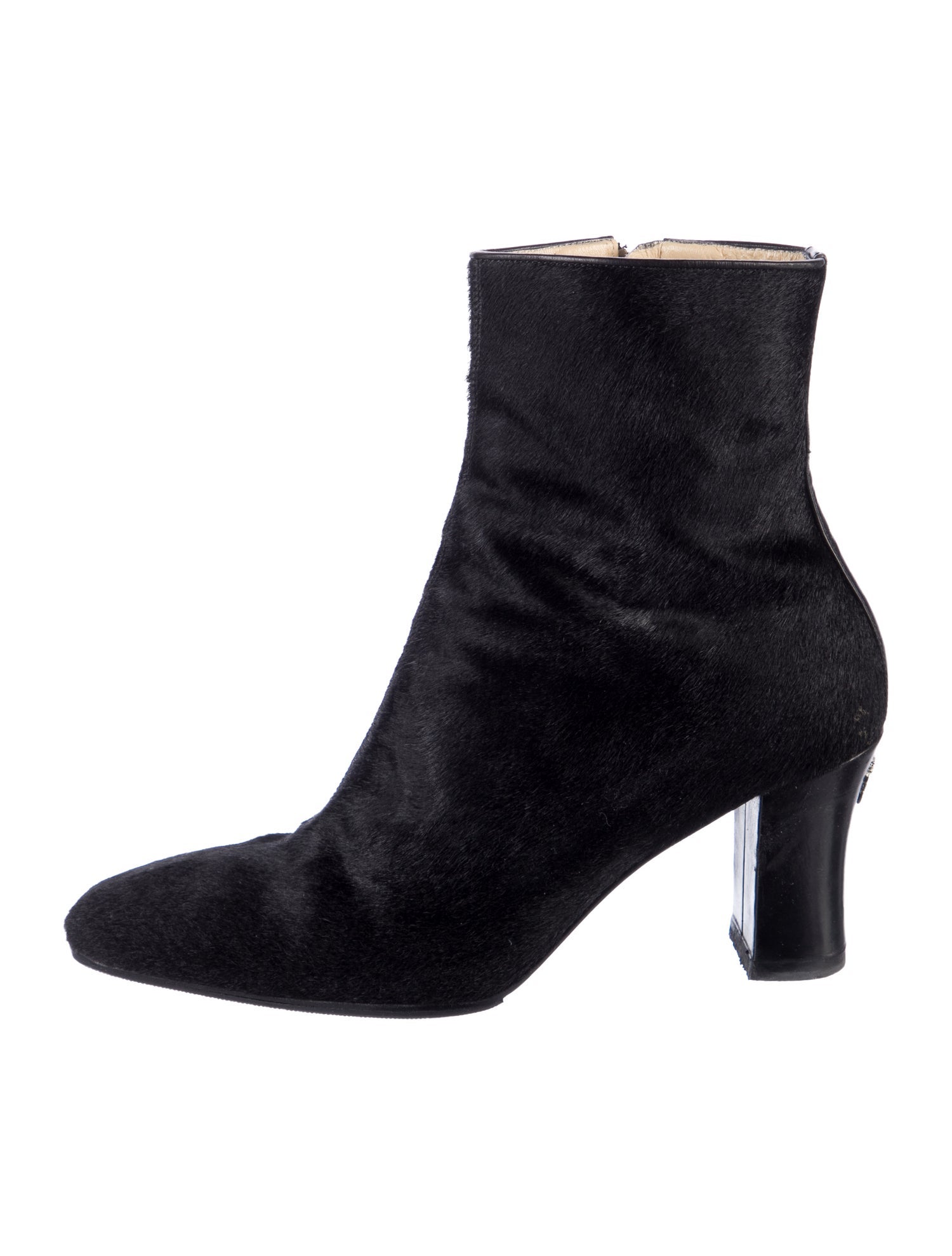 Gianni Versace Ponyhair Boots