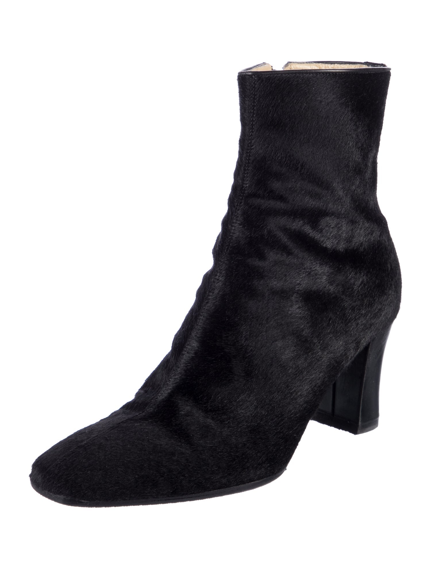 Gianni Versace Ponyhair Boots