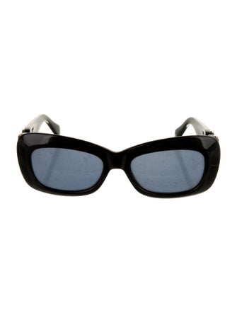 Gianni Versace Medusa Insignia Square Sunglasses