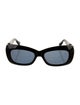 Gianni Versace Medusa Insignia Square Sunglasses