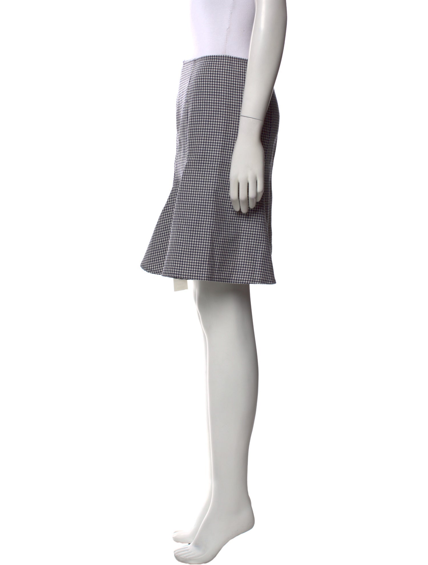 Gianni Versace Wool Mini Skirt