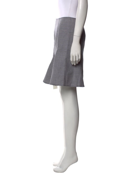 Gianni Versace Wool Mini Skirt