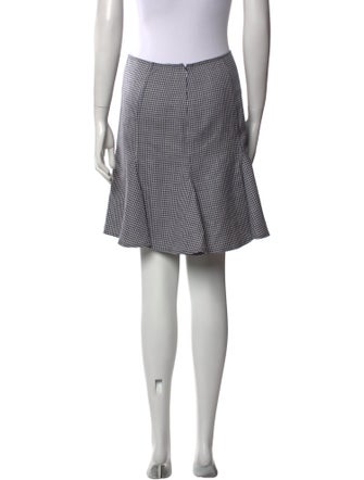 Gianni Versace Wool Mini Skirt