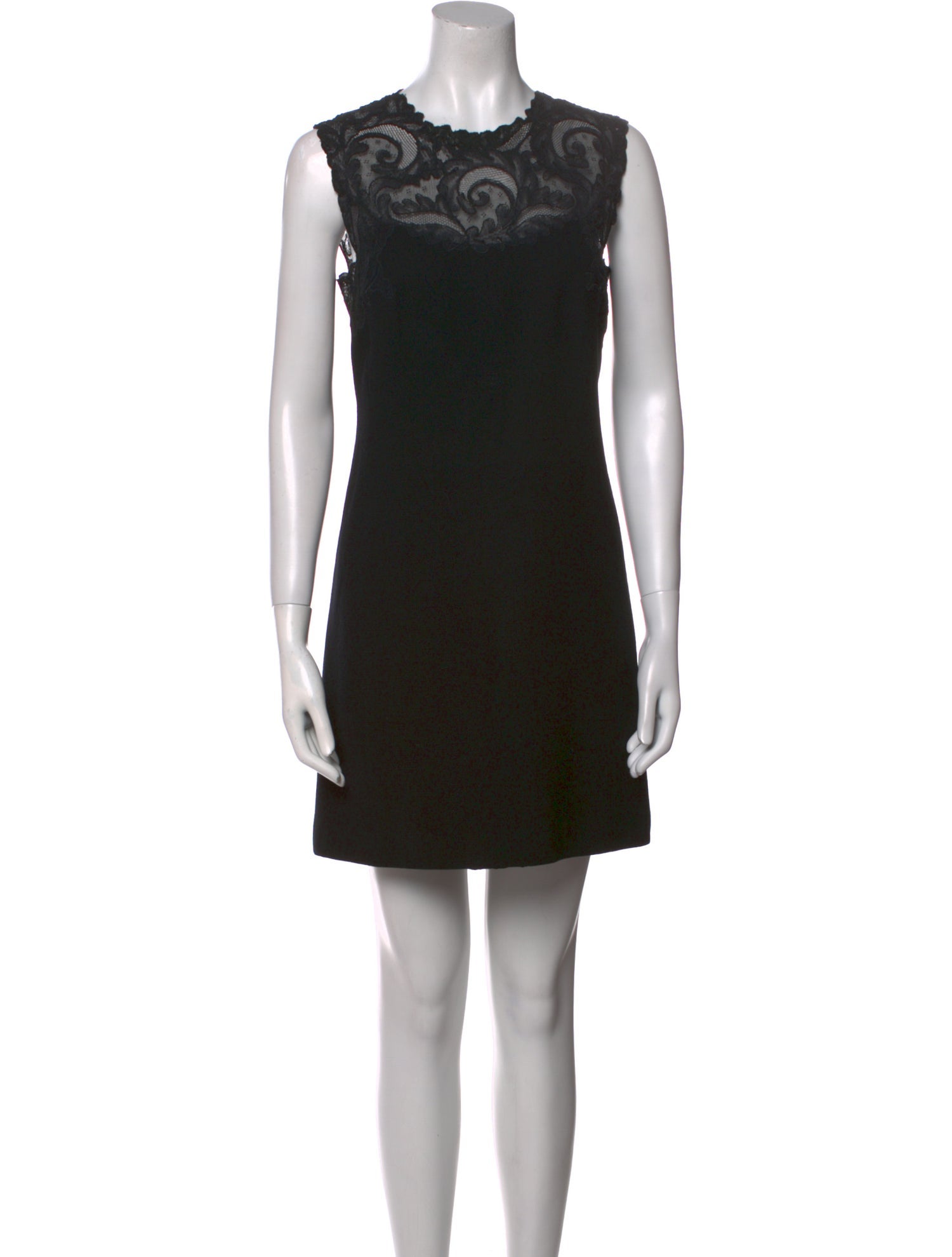 Gianni Versace Wool Mini Dress