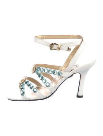 Gianni Versace Leather Sandals