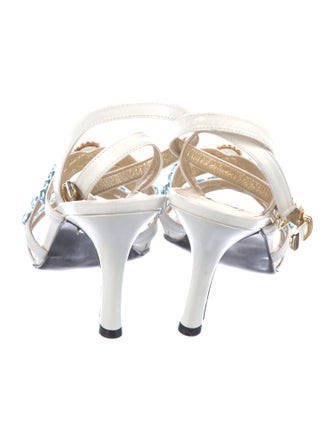 Gianni Versace Leather Sandals