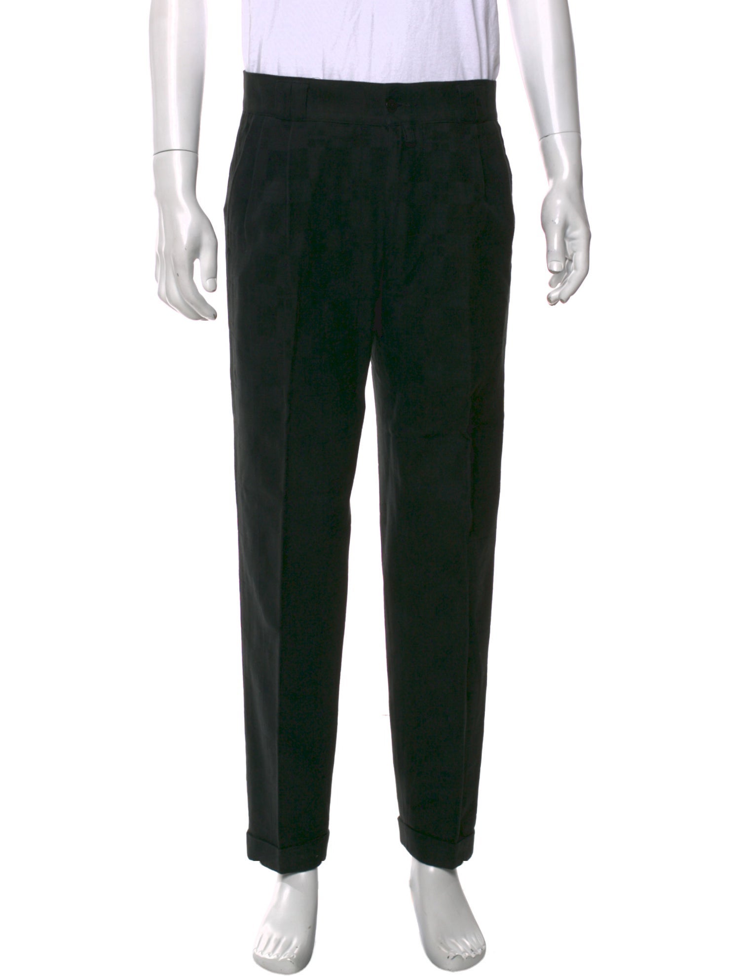 Gianni Versace Medusa Insignia Dress Pants