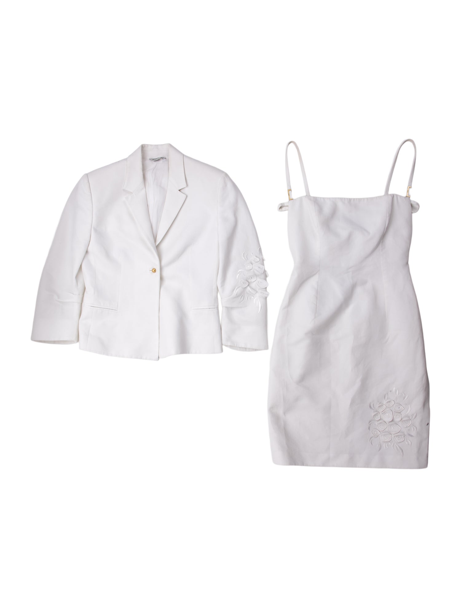 Gianni Versace Vintage Late 1990's - Early 2000's Dress Set