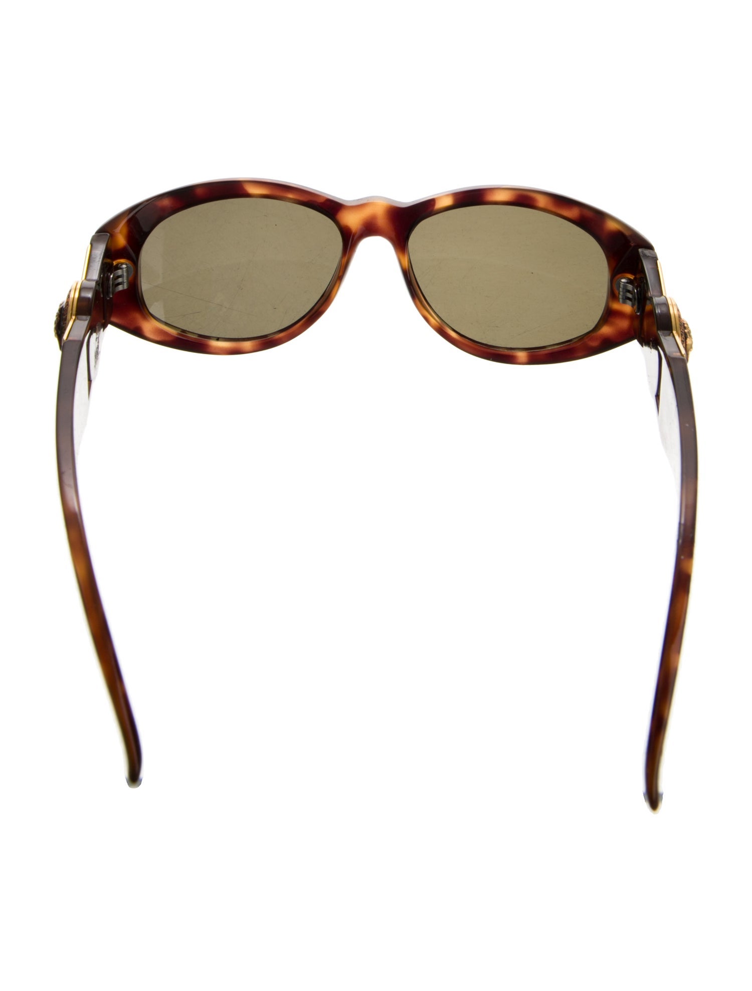 Gianni Versace Square Tinted Sunglasses