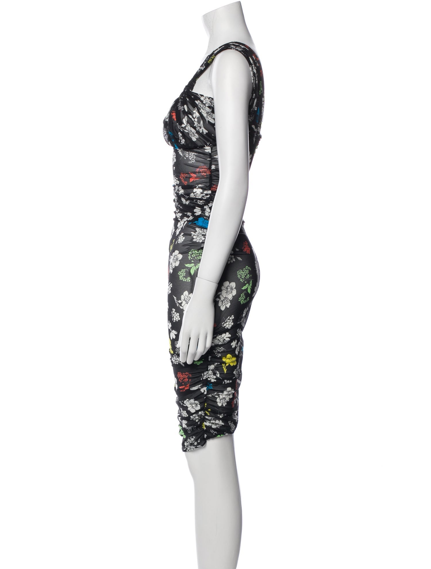 Versace Mesh Midi Length Dress w/ Tags