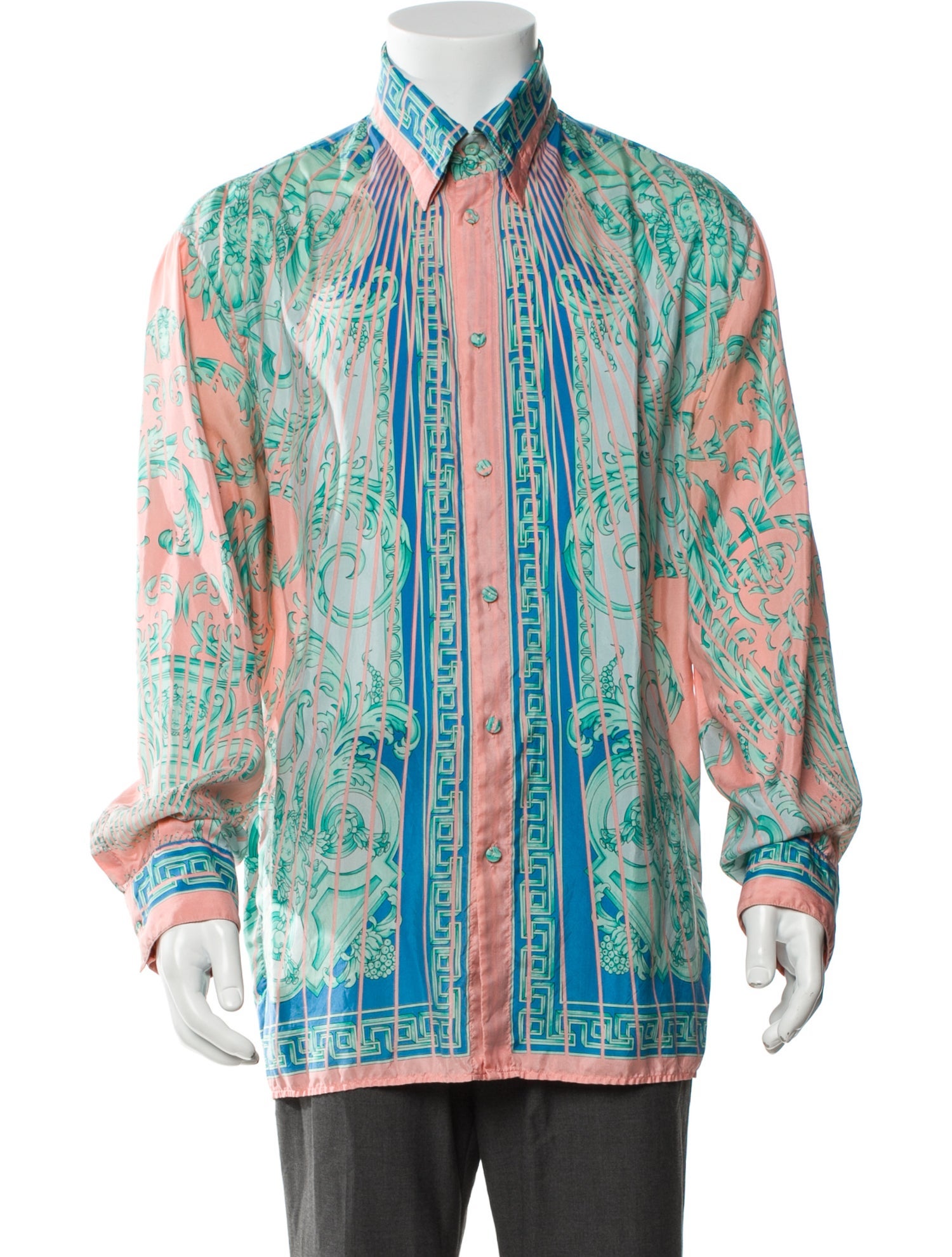 Gianni Versace Vintage 1990's Dress Shirt