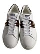 Gianni Versace Leather Colorblock Pattern Sneakers