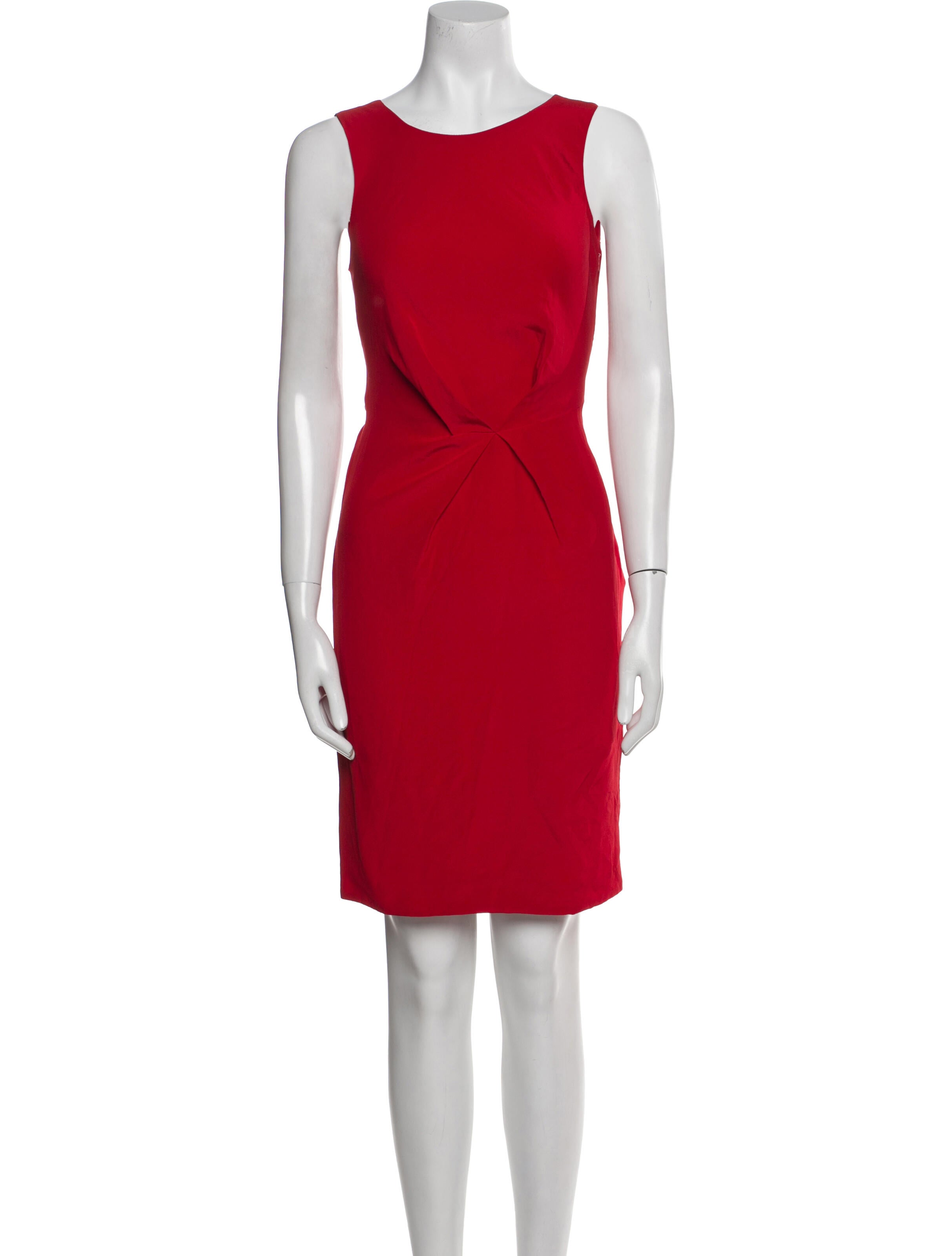 Versace Silk Knee-Length Dress