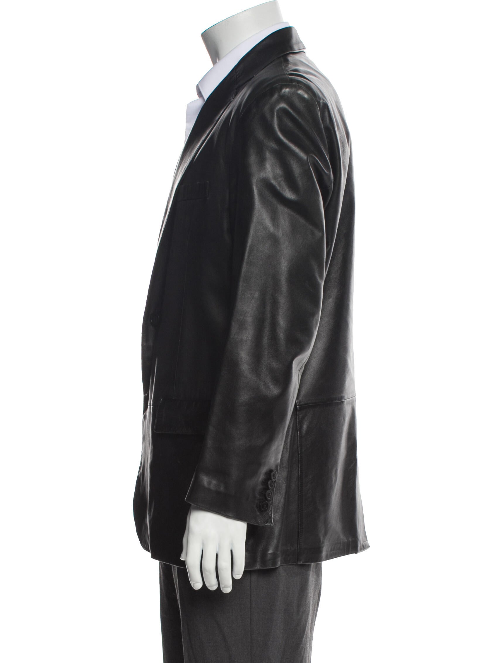 Gianni Versace Vintage Late 1990's - Early 2000's Peacoat