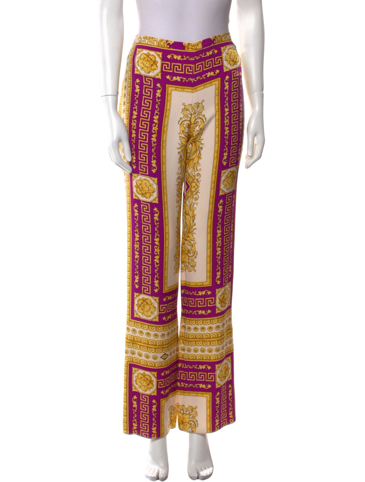 Gianni Versace Vintage Straight Leg Pants