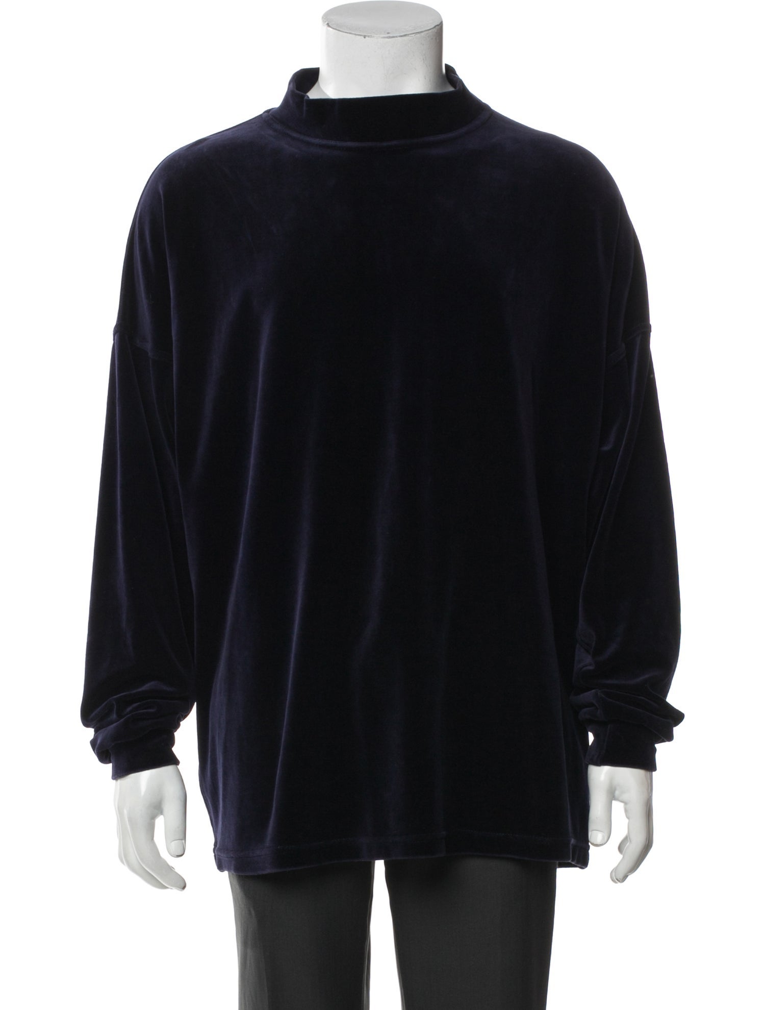 Gianni Versace Late 1980's - Early 1990's Mock Neck Pullover
