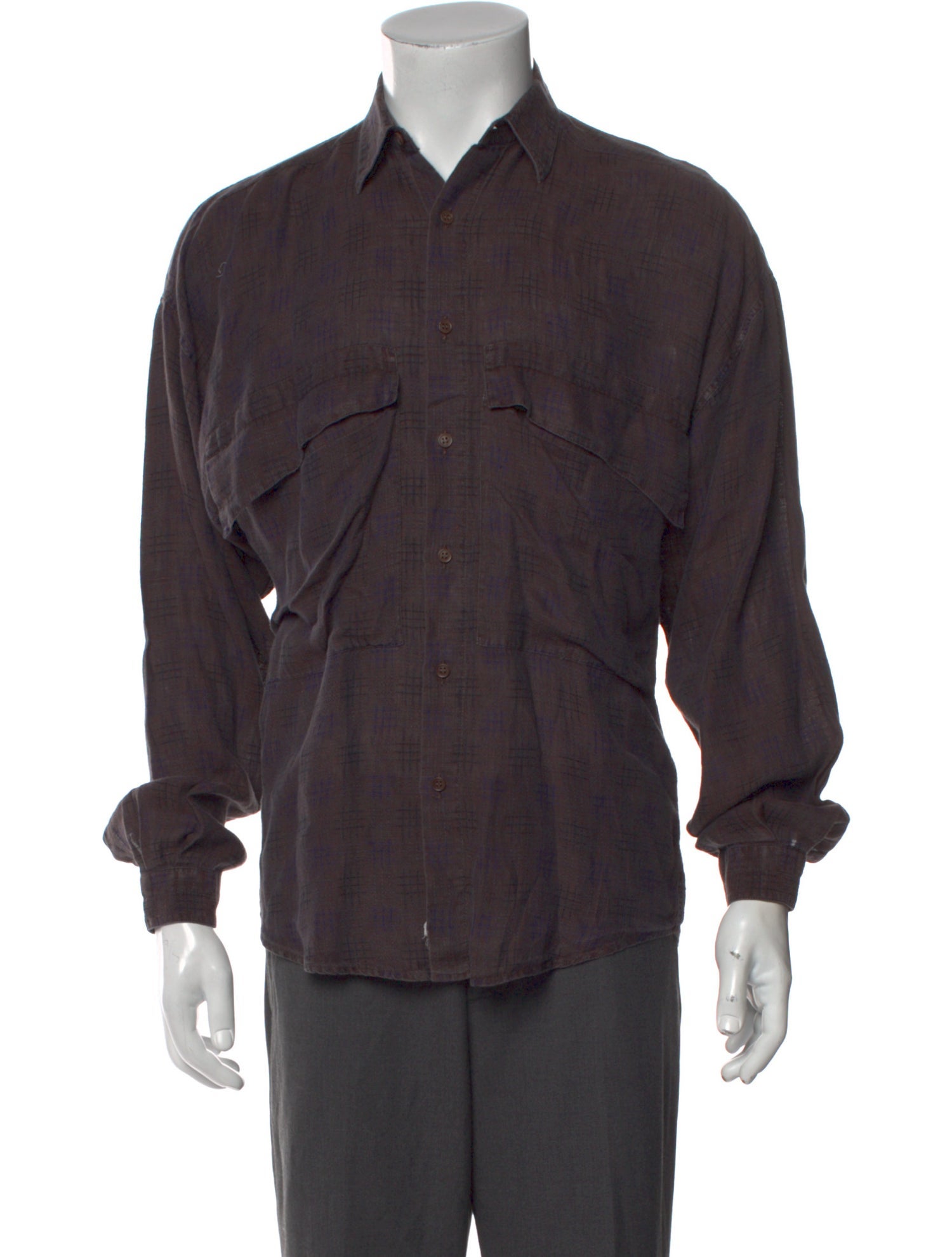 Gianni Versace Vintage Late 1970's - Early 1980's Shirt