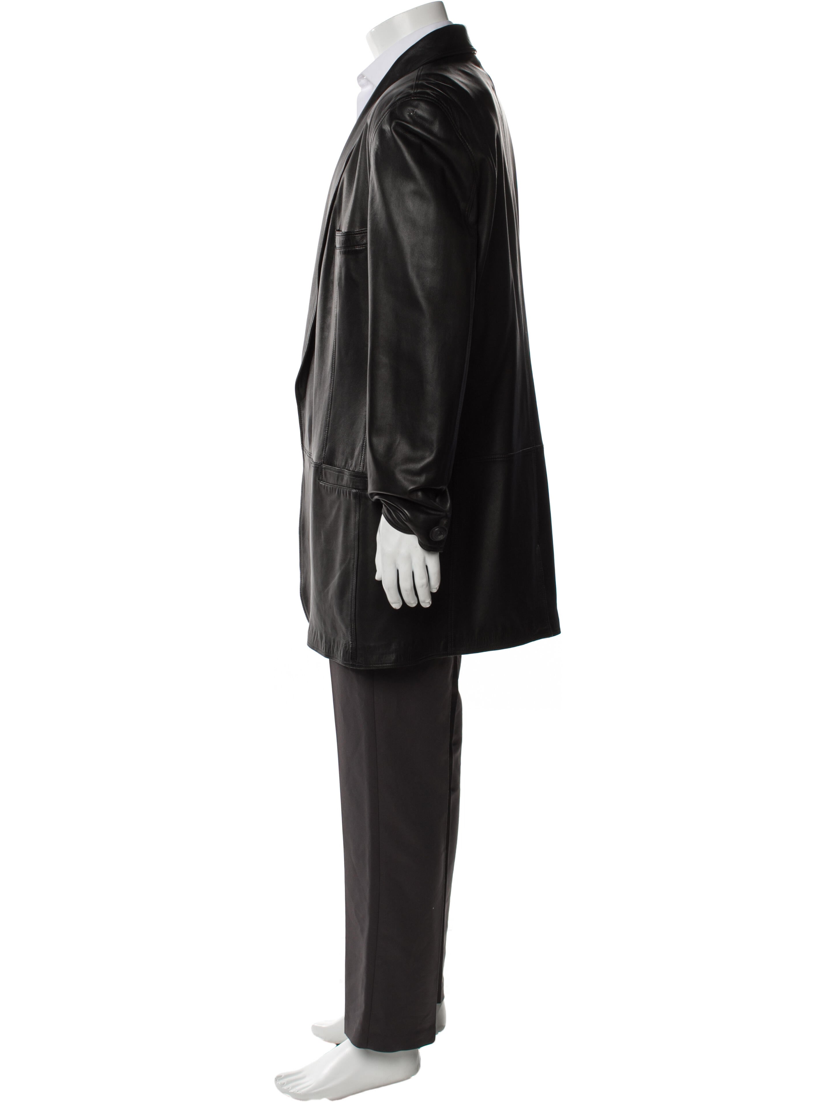 Gianni Versace Vintage Late 1990's - Early 2000's Overcoat