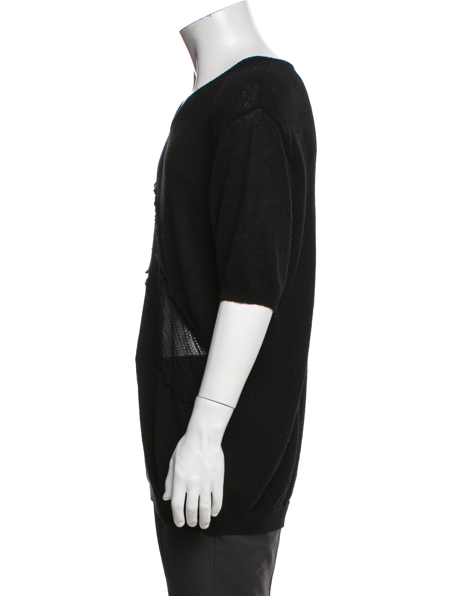 Gianni Versace Medusa Insignia V-Neck T-Shirt