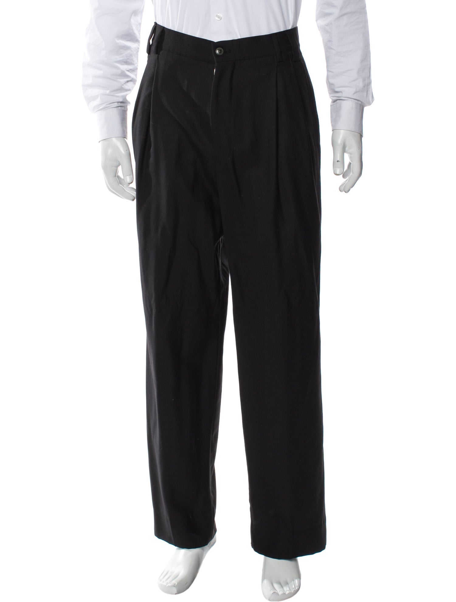 Gianni Versace Wool Dress Pants