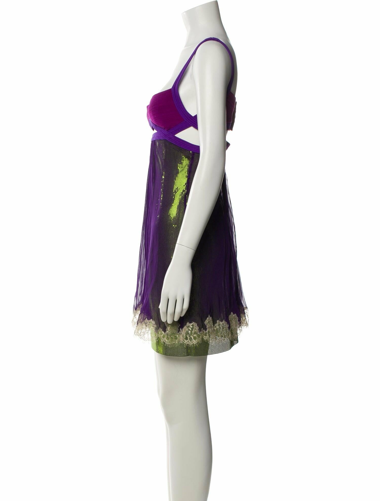 Gianni Versace Vintage Mini Dress