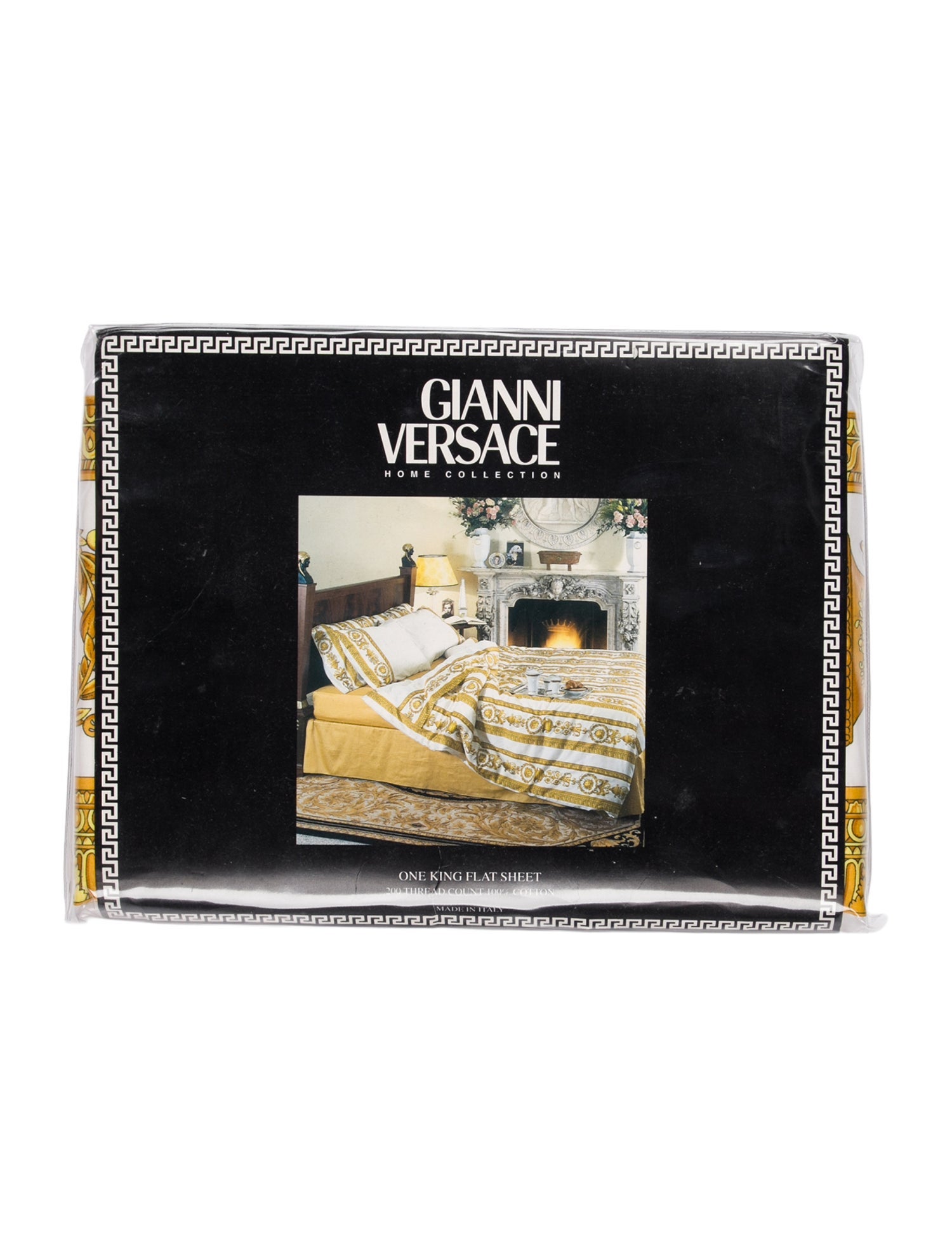Gianni Versace King Size Flat Sheet