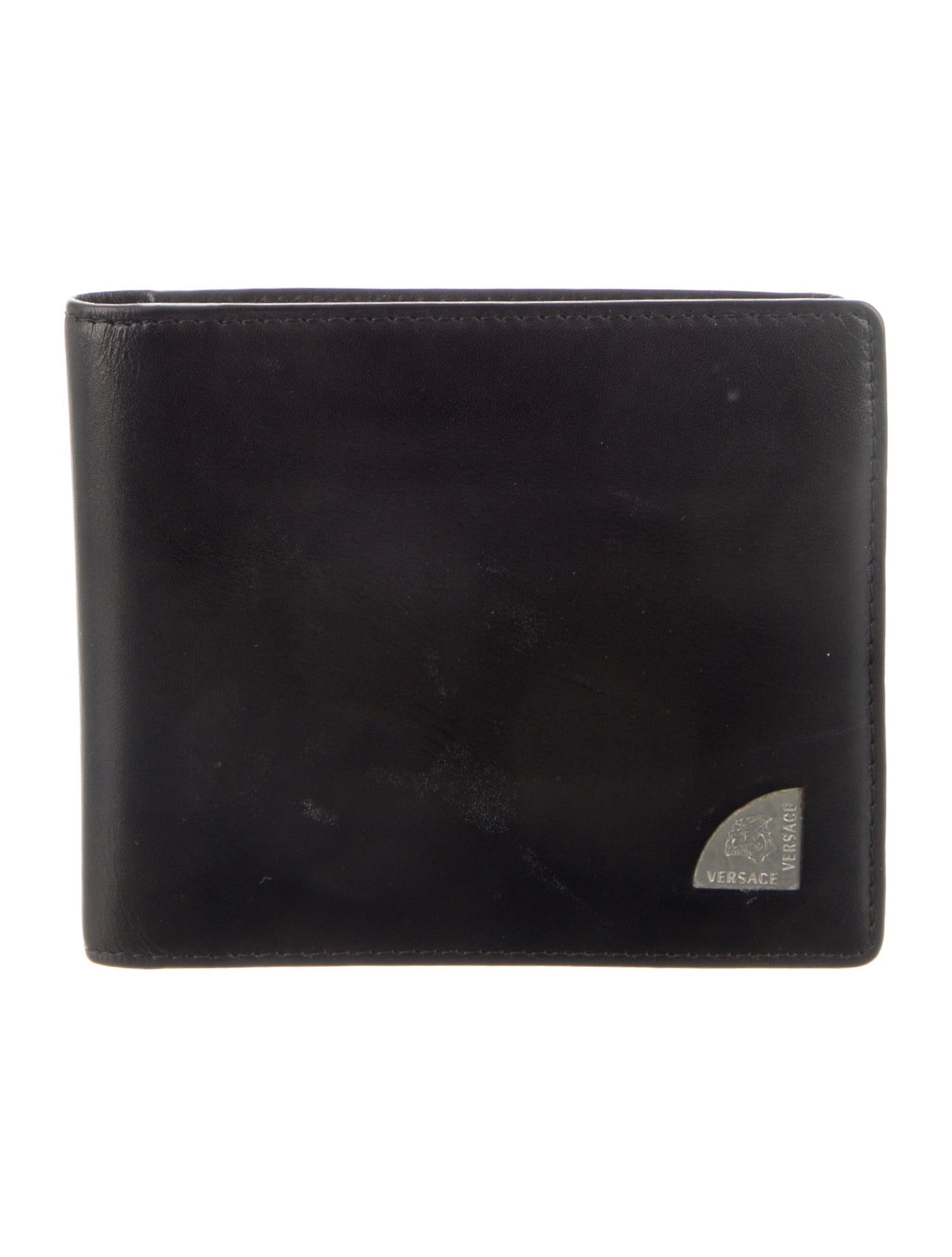 Gianni Versace Vintage Leather Bifold Wallet