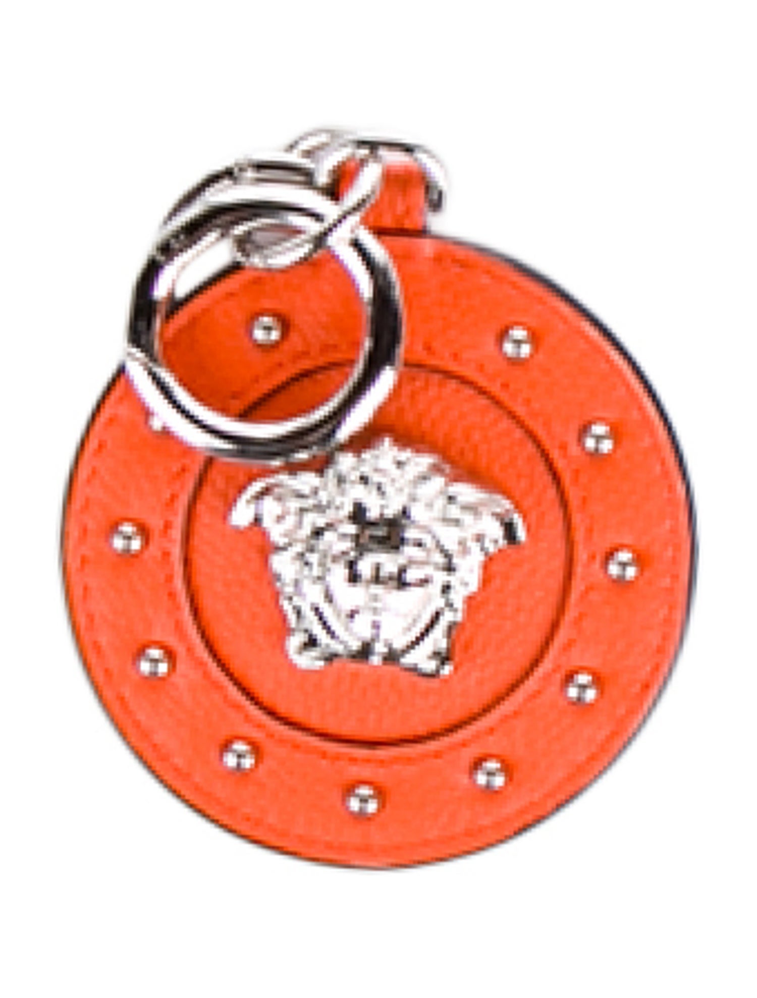 Gianni Versace Leather Keychain
