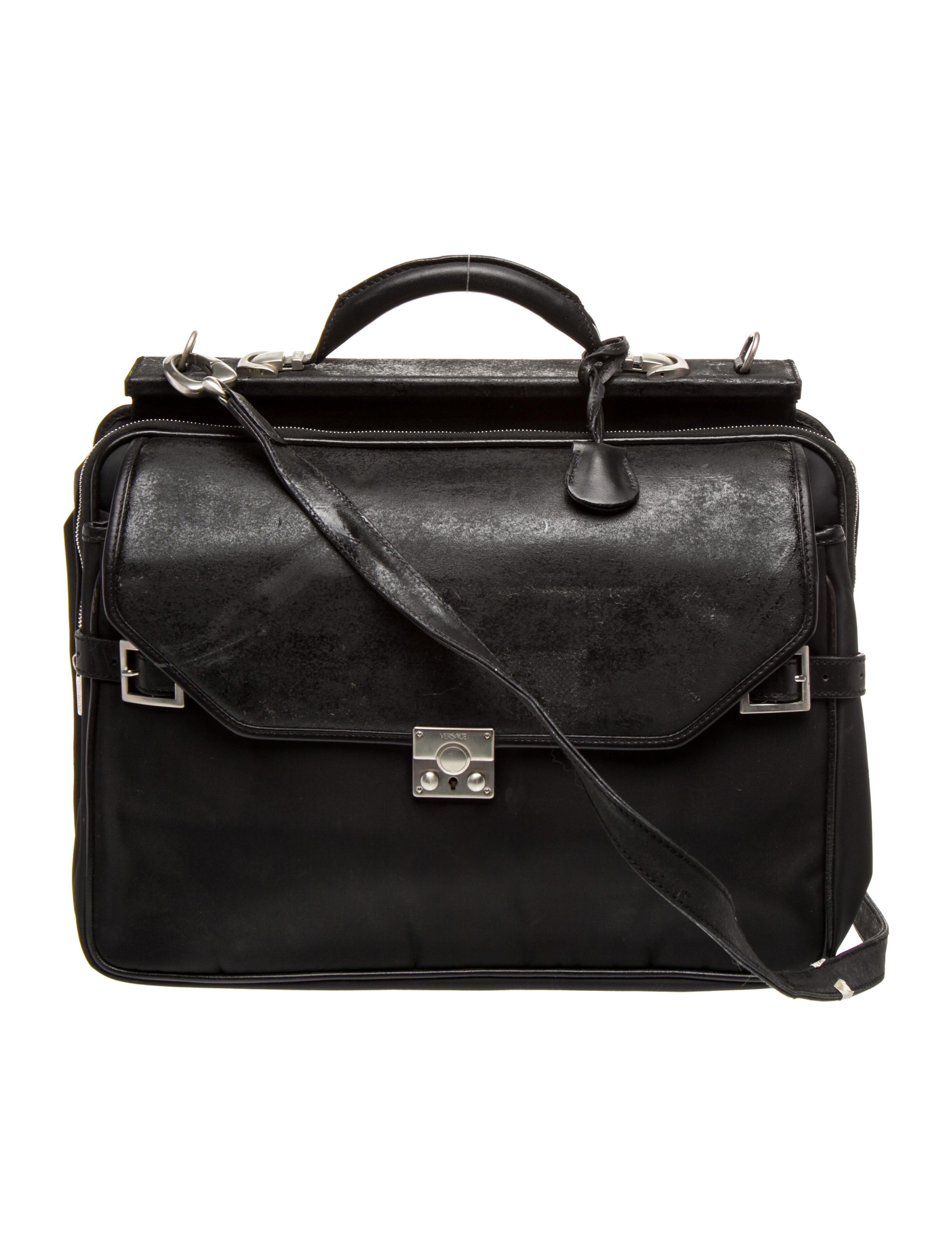 Gianni Versace Nylon Crossbody Bag