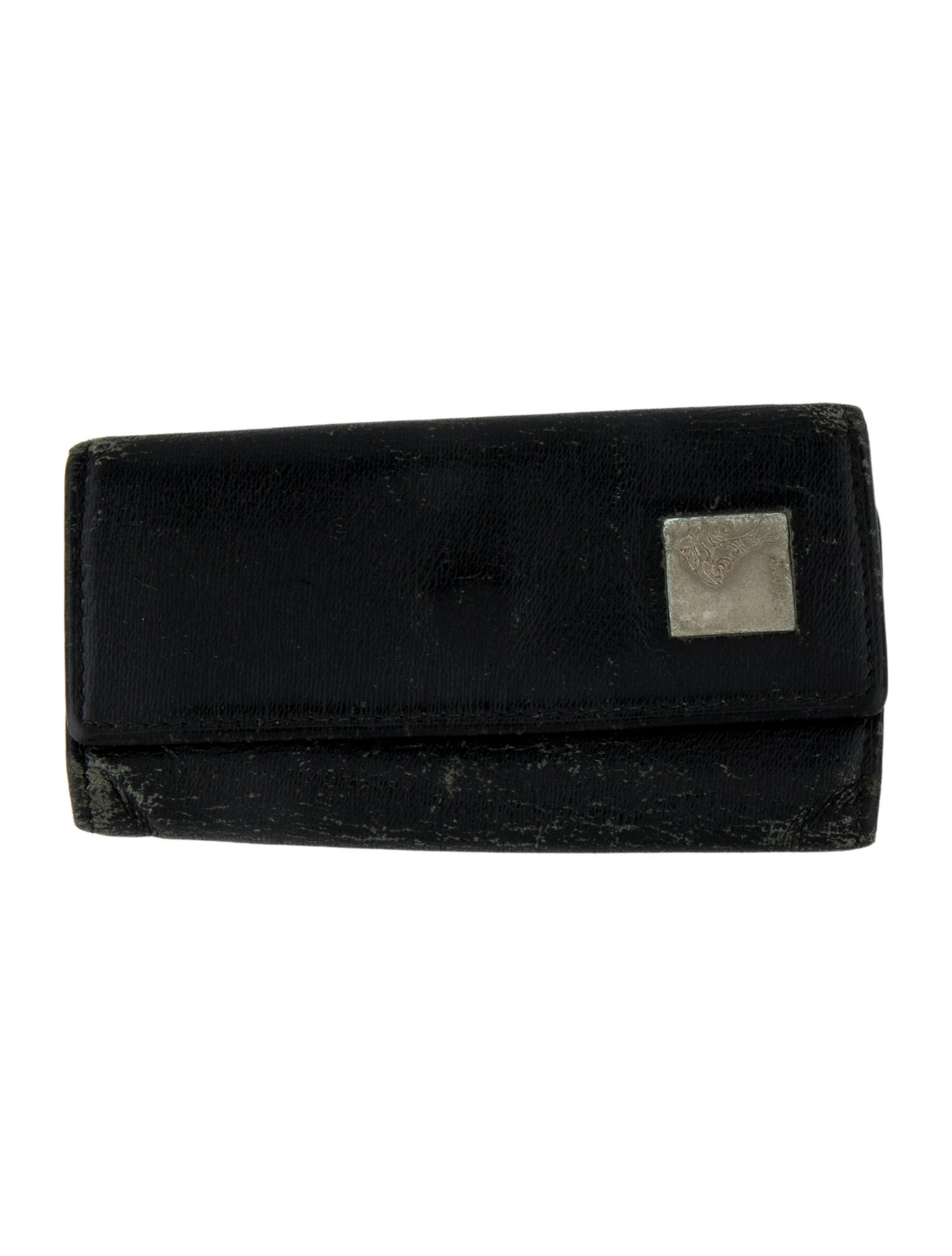 Gianni Versace Leather Key Wallet