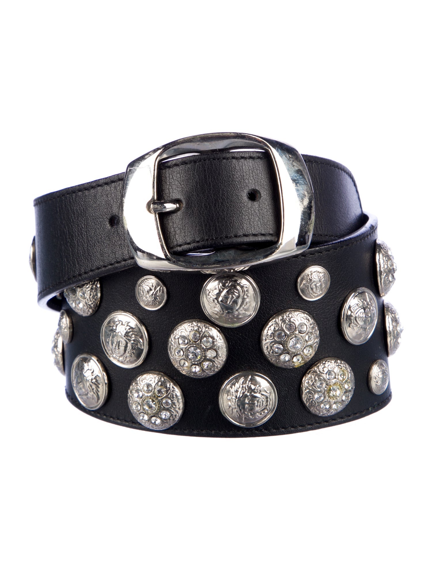 Gianni Versace Vintage Wide Waist Belt