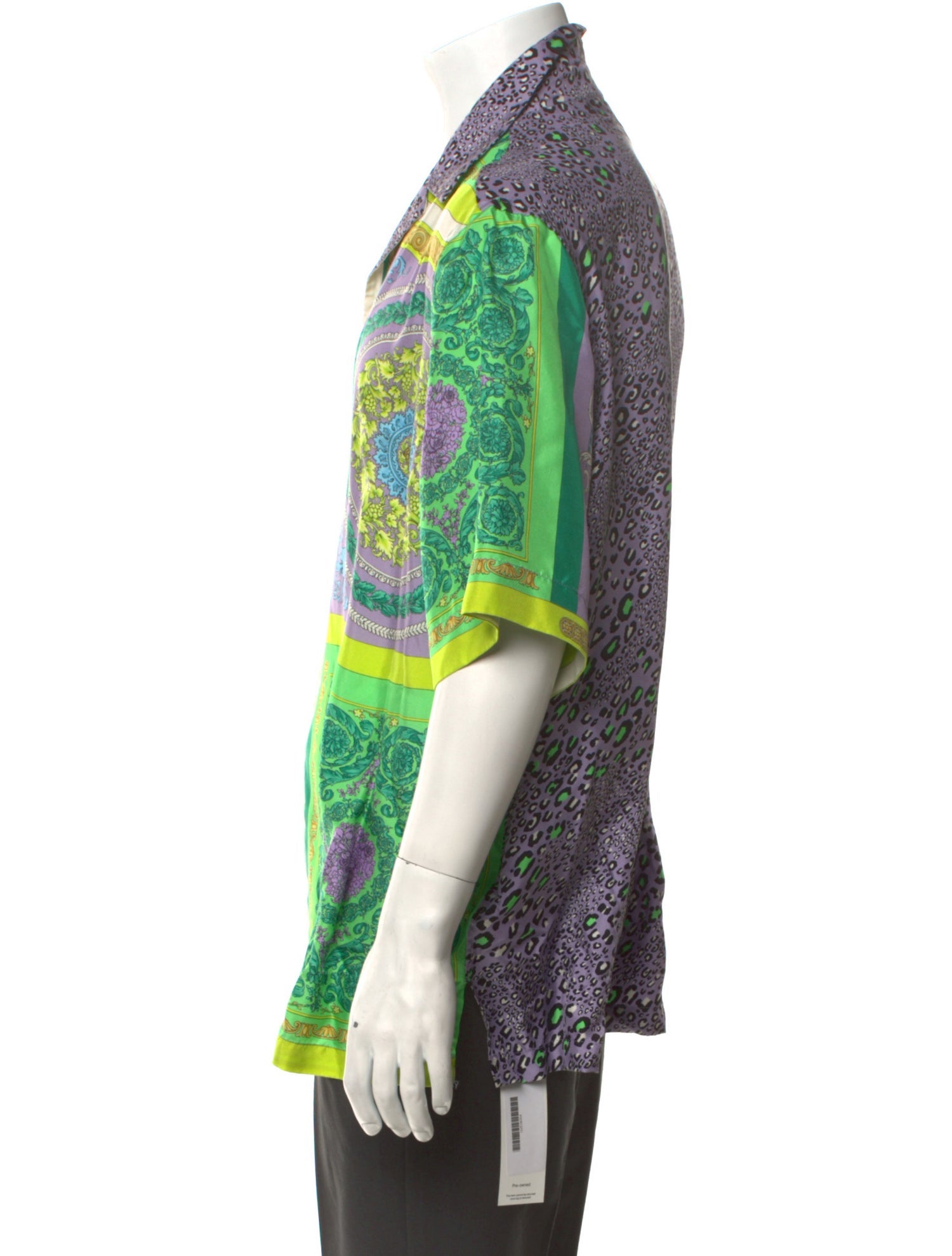 Versace Silk Printed Shirt