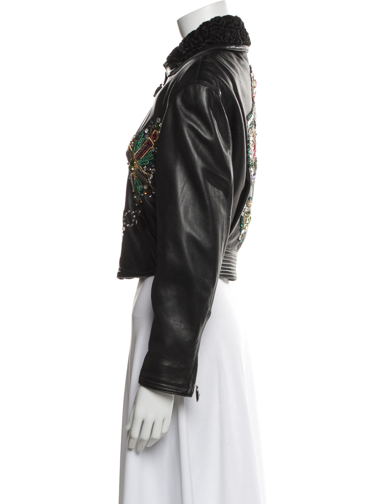 Gianni Versace Vintage 1991 Biker Jacket