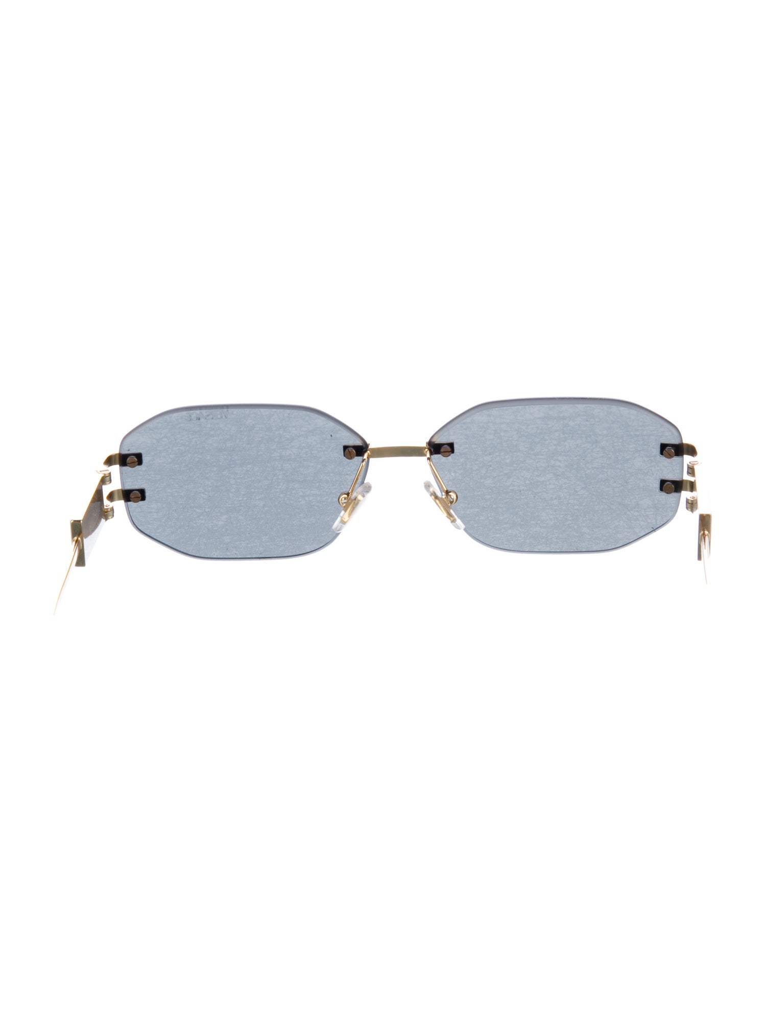 Gianni Versace Square Tinted Sunglasses