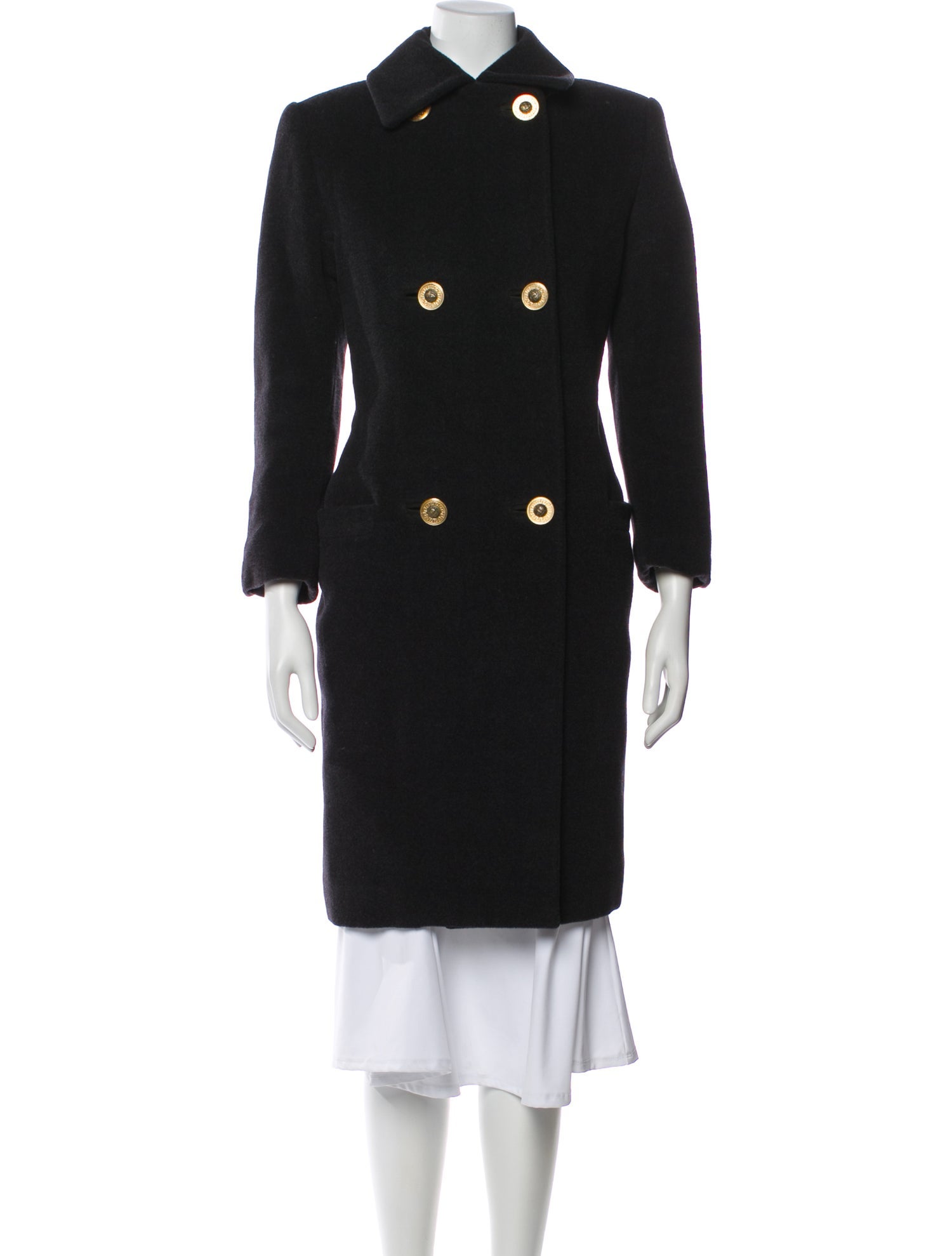 Gianni Versace Vintage 1990's Peacoat