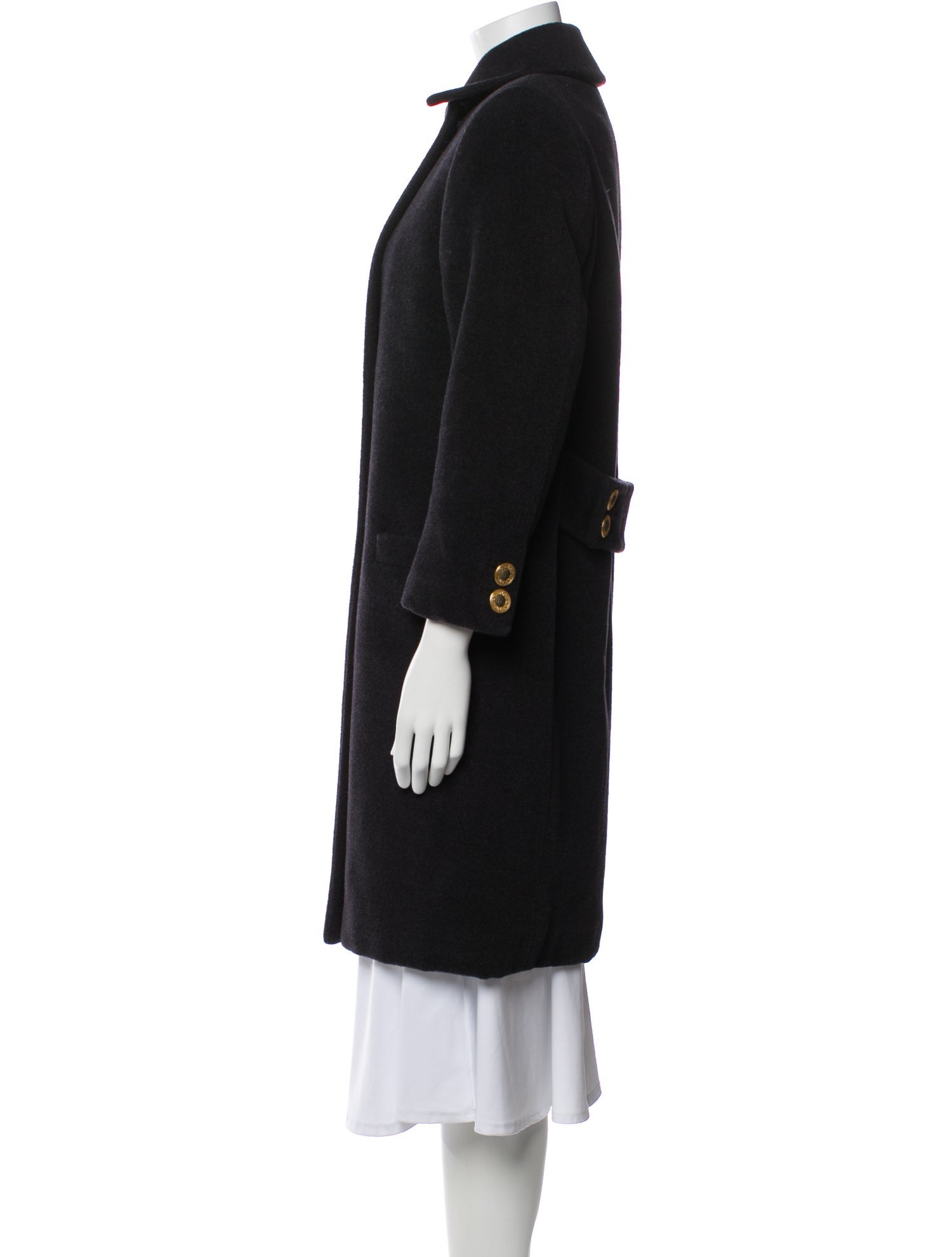 Gianni Versace Vintage 1990's Peacoat