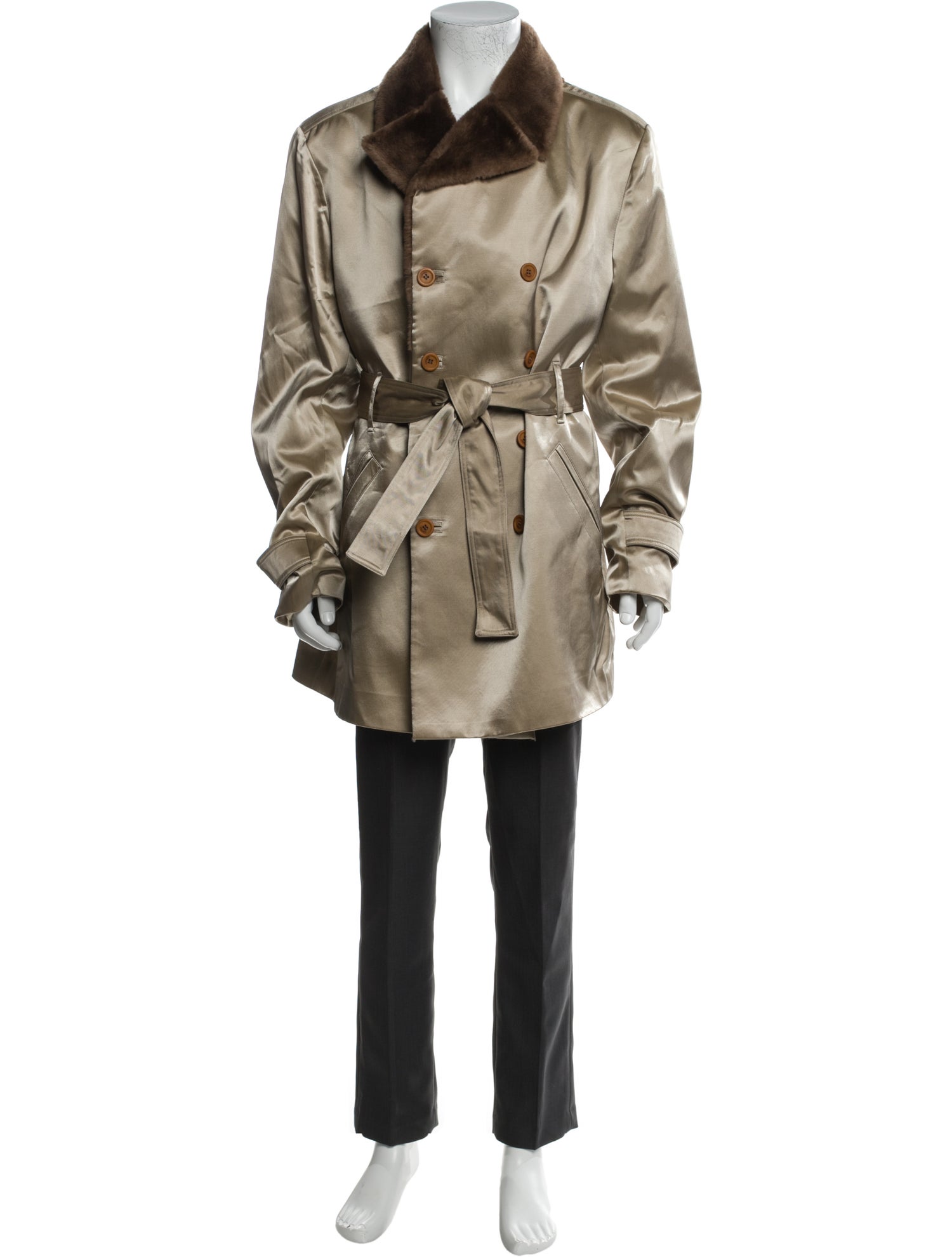 Gianni Versace Vintage 1990's Trench Coat