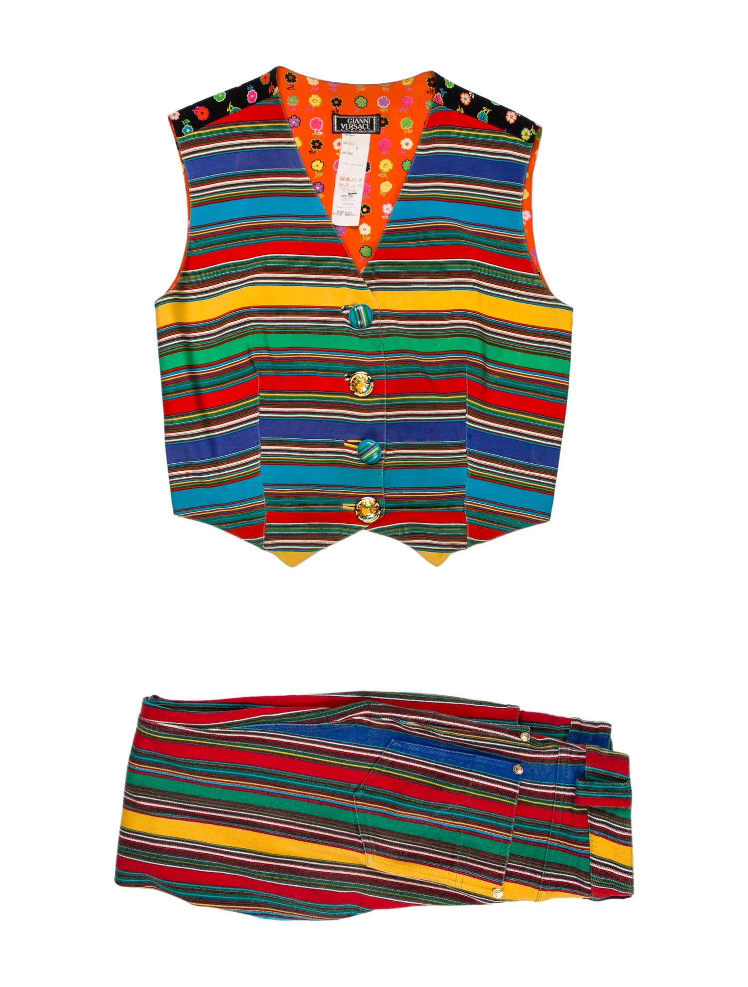 Gianni Versace Vintage 1993 Pantsuit