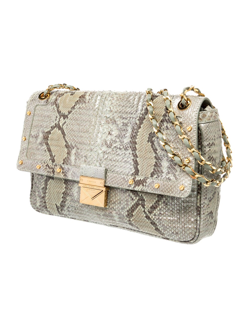 Gianni Versace Python Shoulder Bag - image 3
