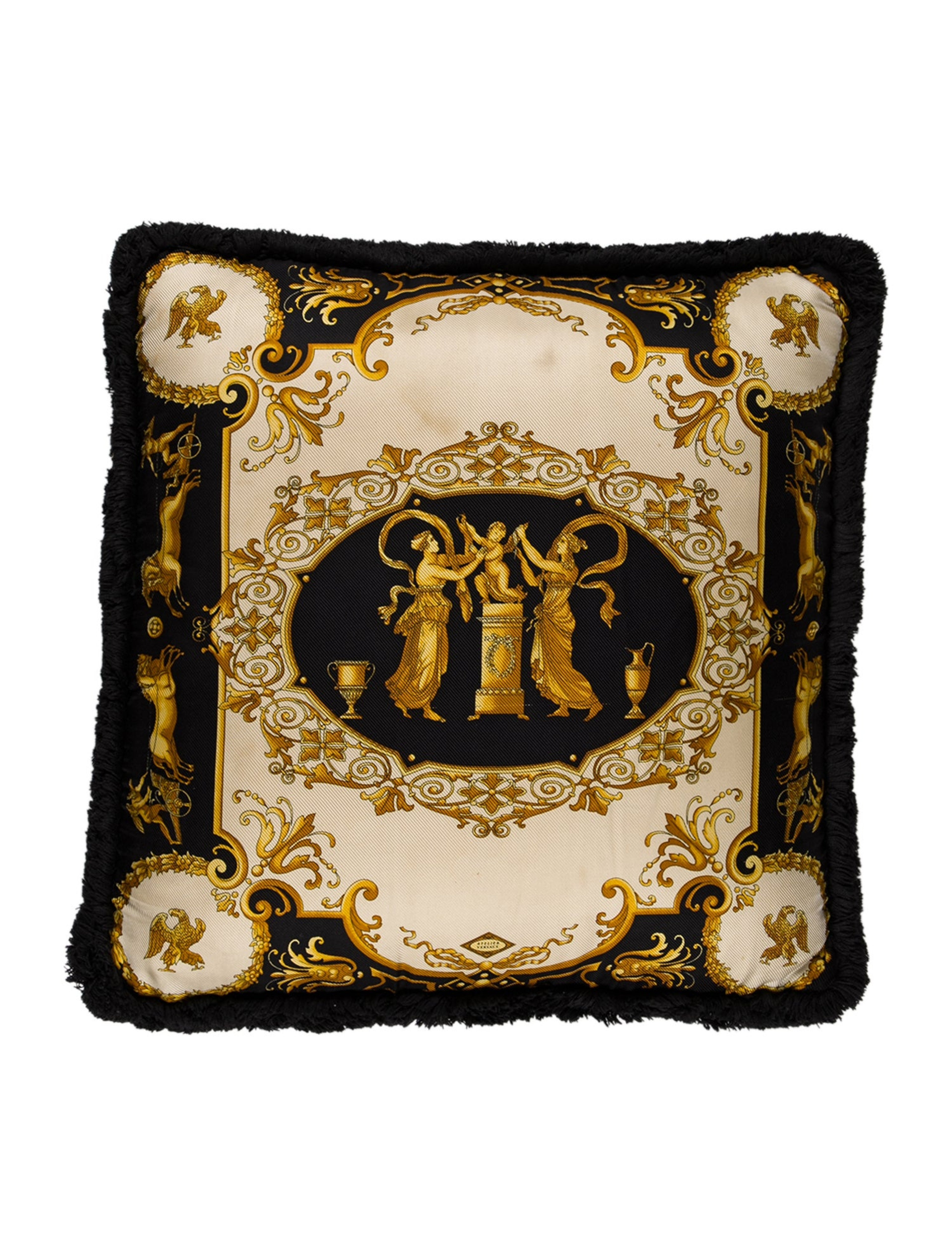 Silk Throw Pillow