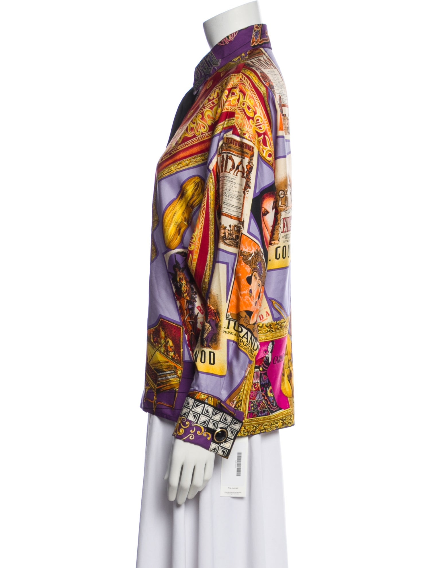 Gianni Versace Vintage 1991 Blouse